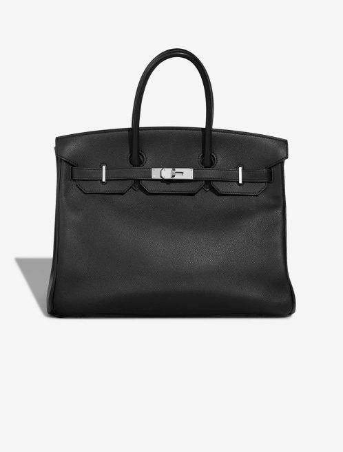 Hermès Birkin 35 Epsom Black Front | Sell your designer bag