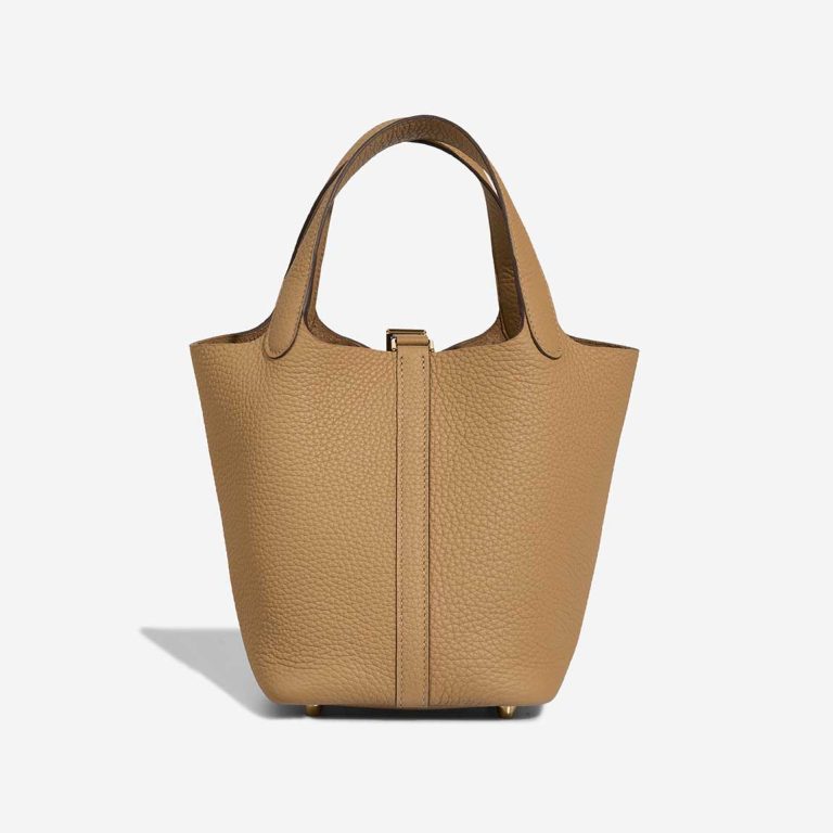 Hermès Picotin 18 Taurillon Clémence Biscuit | Verkaufen Sie Ihre Designertasche