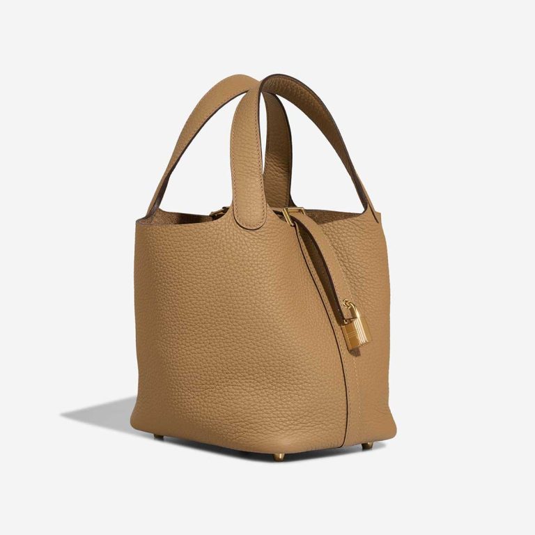 Hermès Picotin 18 Taurillon Clémence Biscuit | Verkaufen Sie Ihre Designertasche