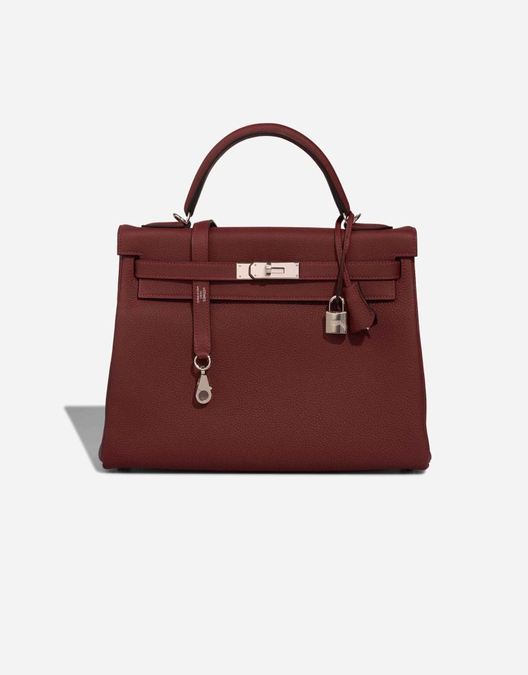 Hermès Kelly 32 Togo Rouge H Front | Sell your designer bag