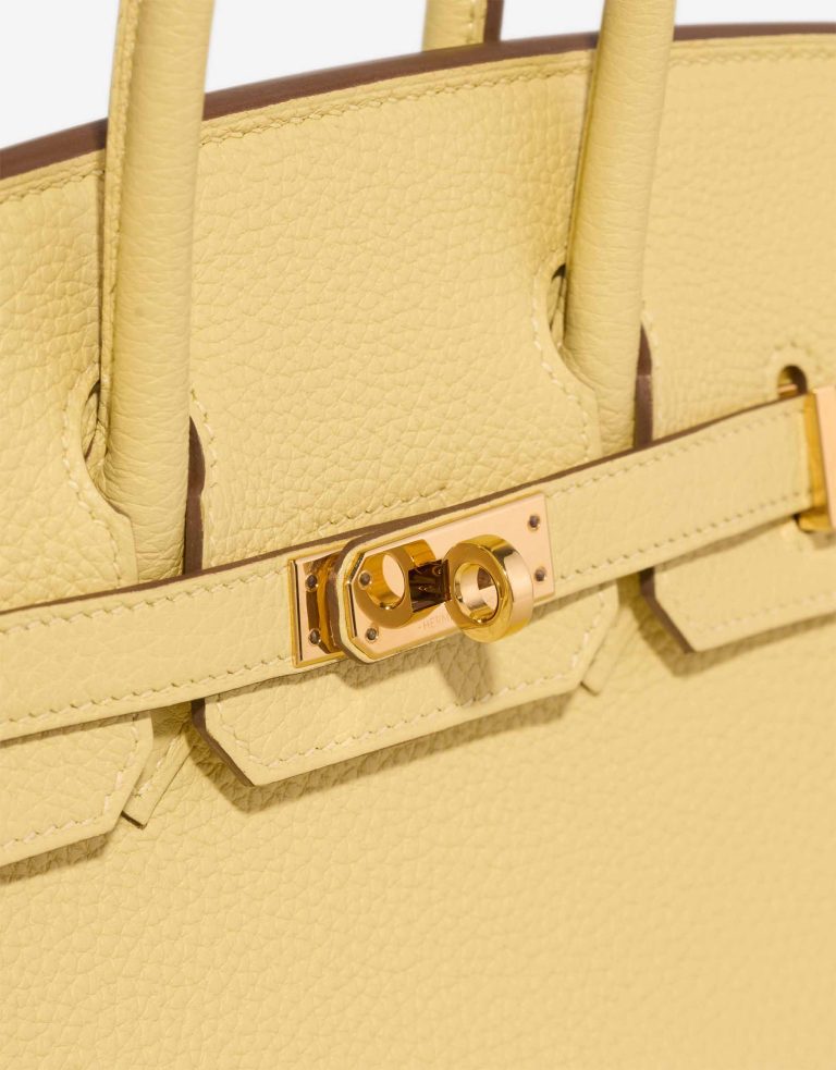 Hermès Birkin 25 Togo Jaune Poussin Closing System | Sell your designer bag