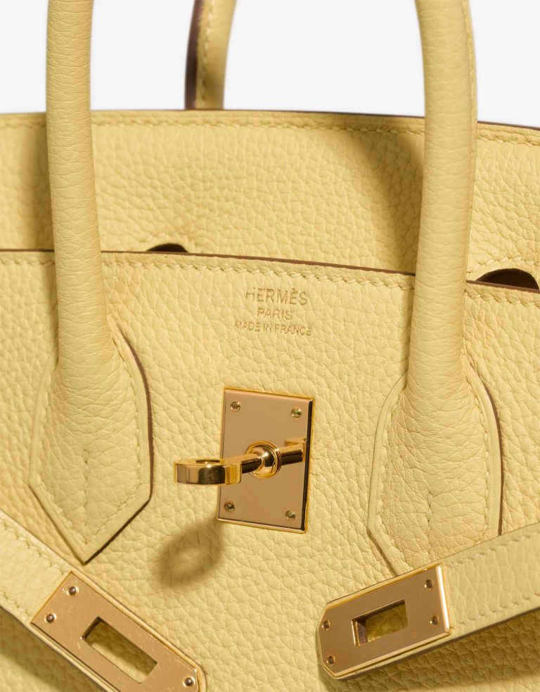 Hermès Birkin 25 Togo Jaune Poussin Logo | Sell your designer bag