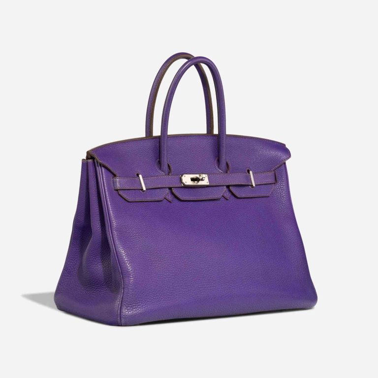 Hermès Birkin 35 Clémence Ultraviolet | Sell your designer bag