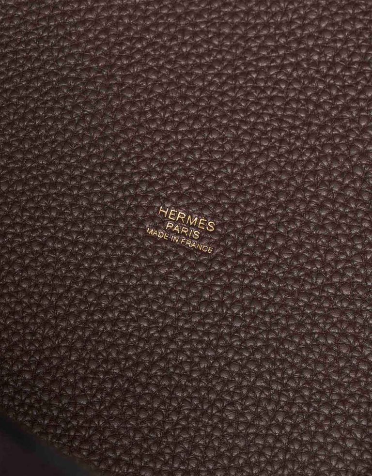 Hermès Picotin 22 Taurillon Clémence Ébène Logo | Sell your designer bag