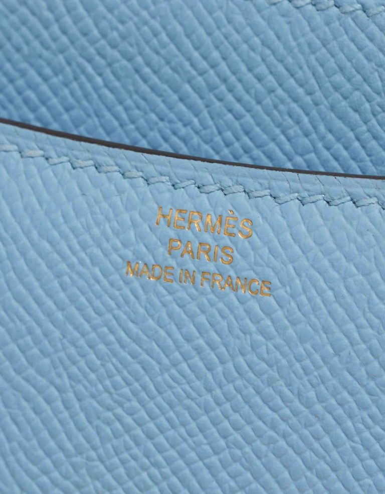 Hermès Constance 18 Epsom Céleste Logo | Sell your designer bag