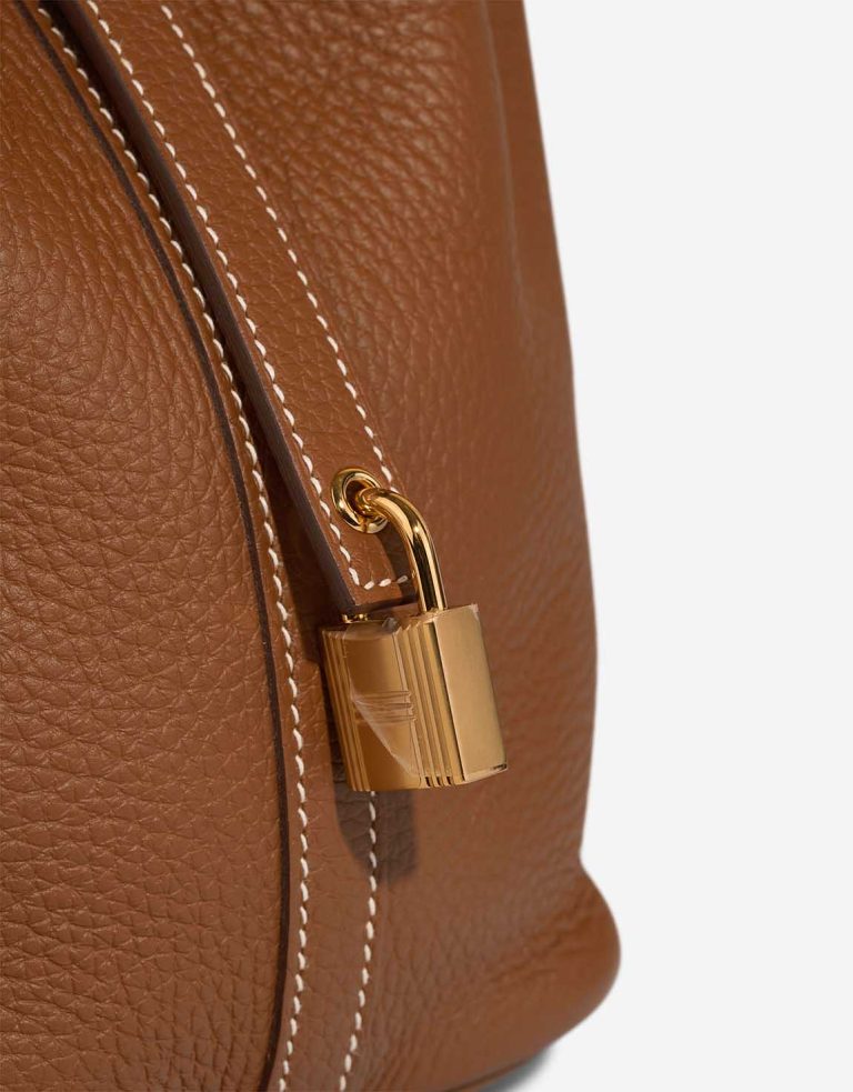 Hermès Picotin 18 Clémence Gold Closing System | Sell your designer bag