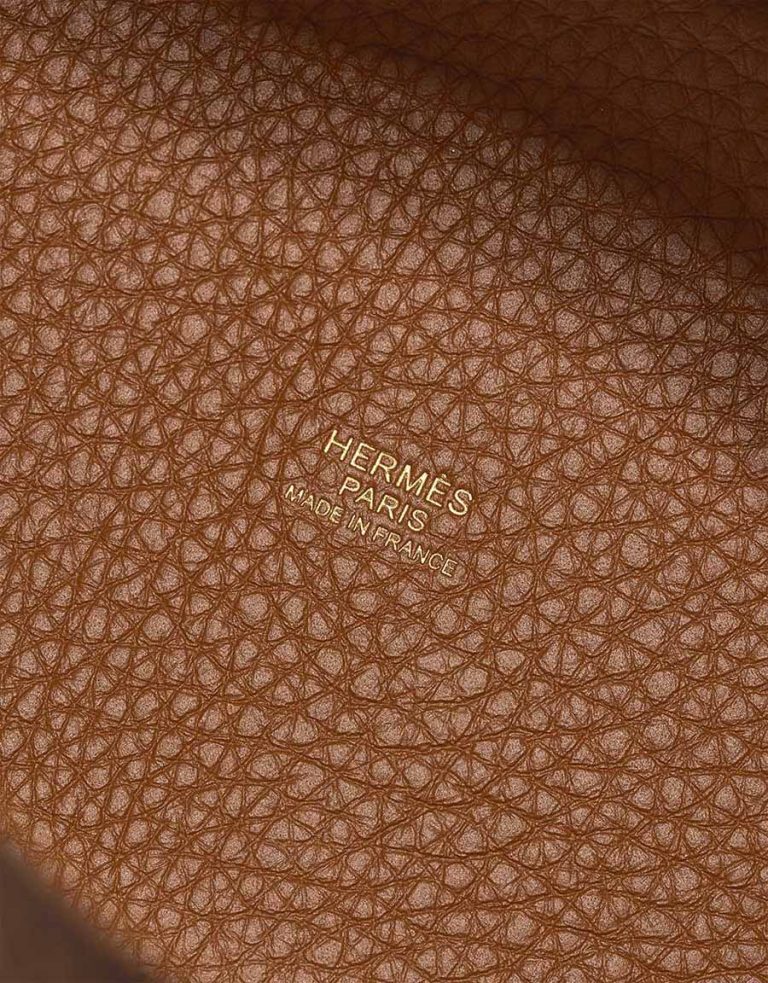 Hermès Picotin 18 Clémence Gold Logo | Sell your designer bag