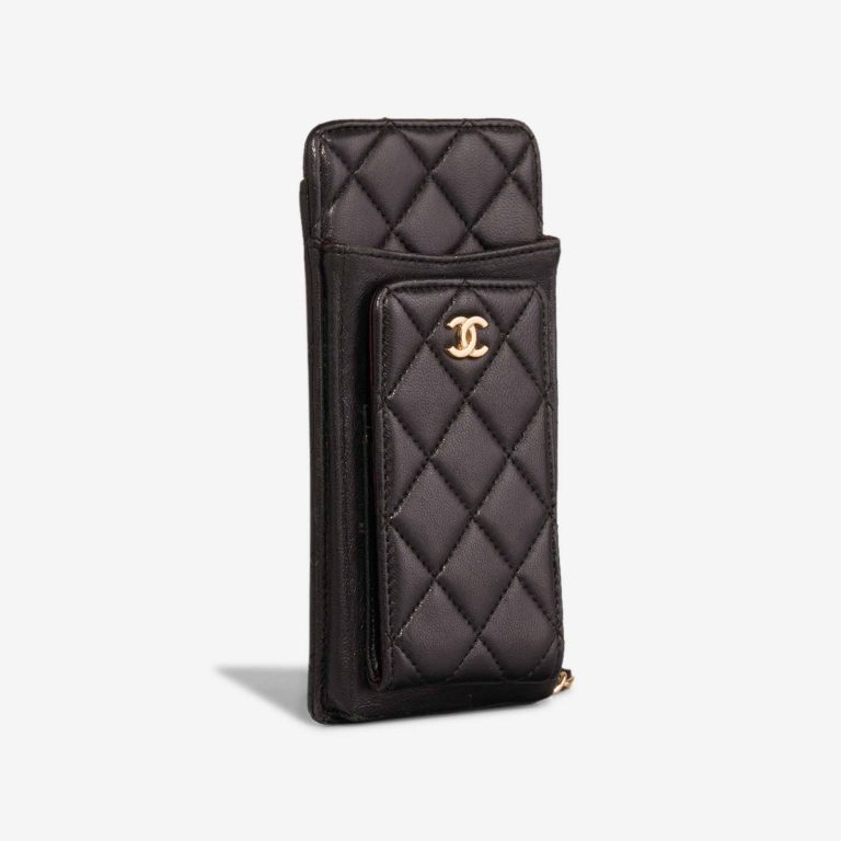 Chanel Timeless Card Holder Crossbody Bag Lamb Black | Sell your designer bag