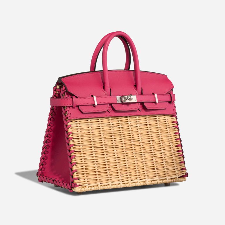 Hermès Birkin 25 Picnic Osier / Swift Naturel / Framboise | Sell your designer bag