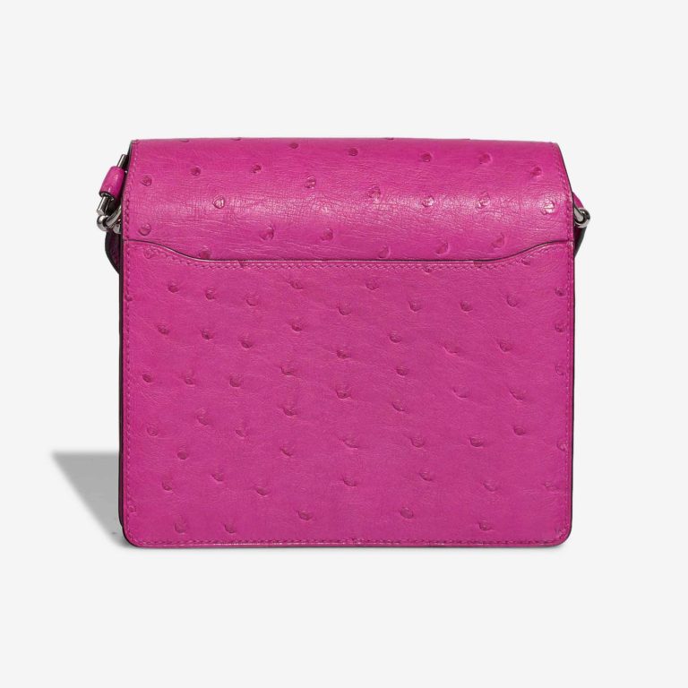 Hermès Roulis 18 Autruche Rose Pourpre | Vendre votre sac de créateur