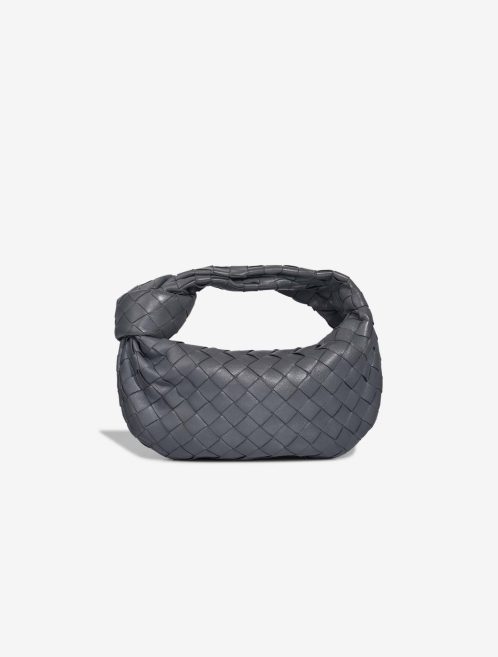 Bottega Veneta Jodie Mini Lamb Grey Front | Sell your designer bag