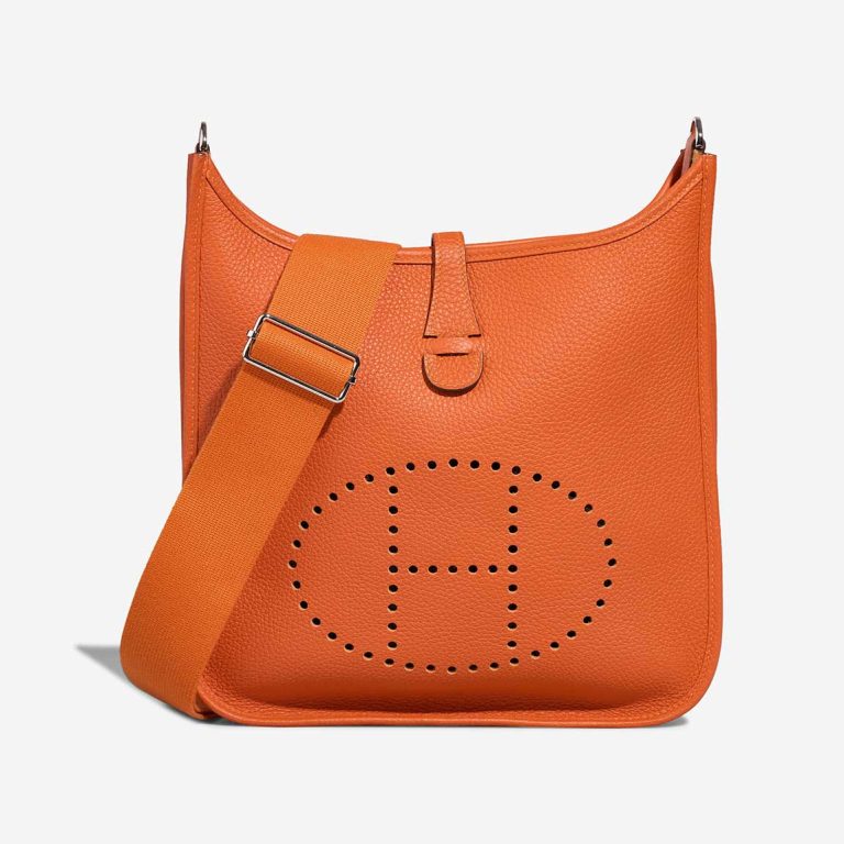 Hermès Evelyne 29 Clémence Orange H Front | Sell your designer bag