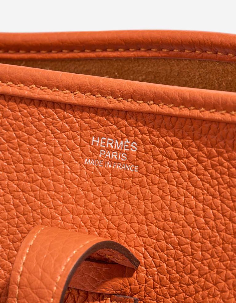 Hermès Evelyne 29 Clémence Orange H Logo | Sell your designer bag