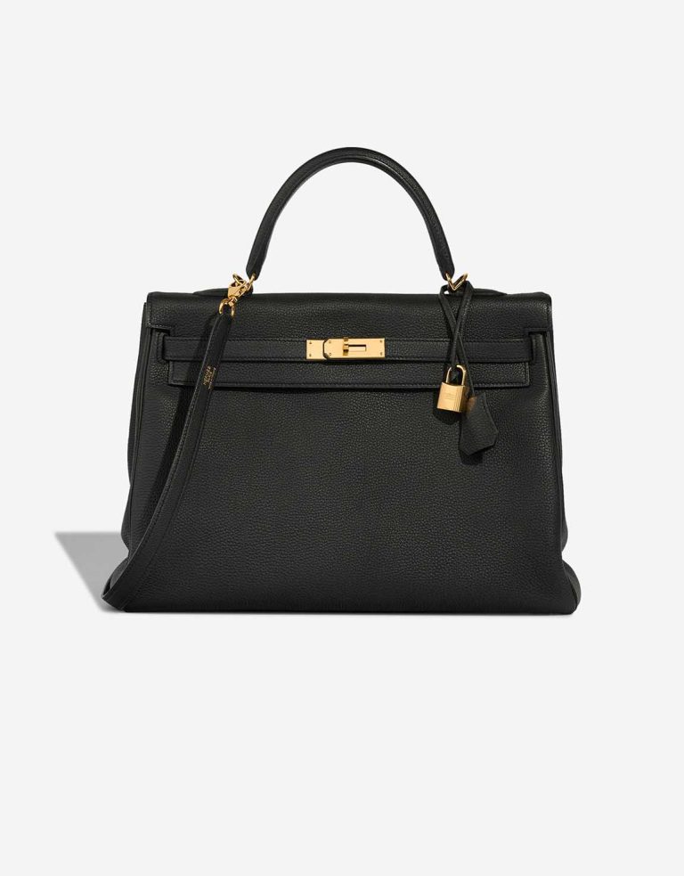 Hermès Kelly 35 Togo Black Front | Sell your designer bag