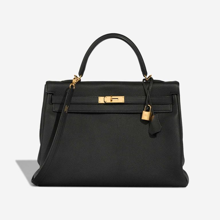 Hermès Kelly 35 Togo Black Front | Sell your designer bag