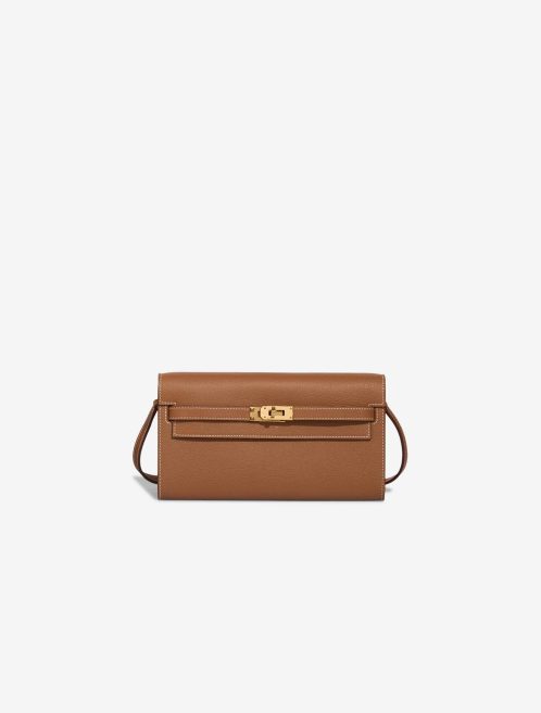 Hermès Kelly To Go Evercolor Gold Front | Sell your designer bag