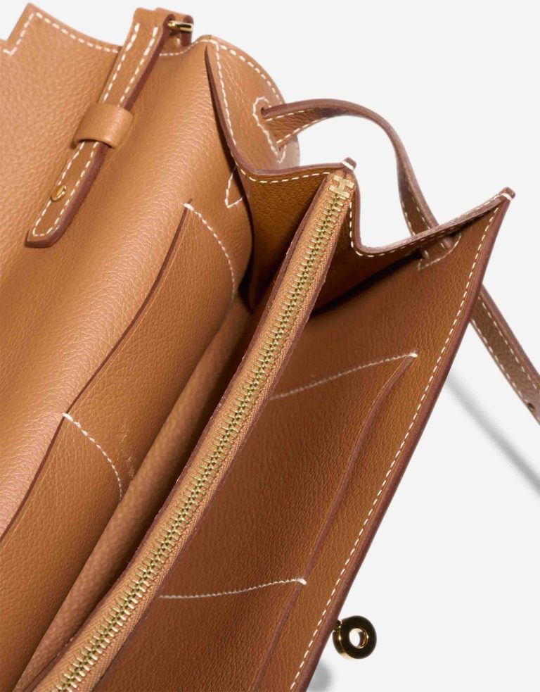 Hermès Kelly To Go Evercolor Gold Inside | Verkaufen Sie Ihre Designertasche