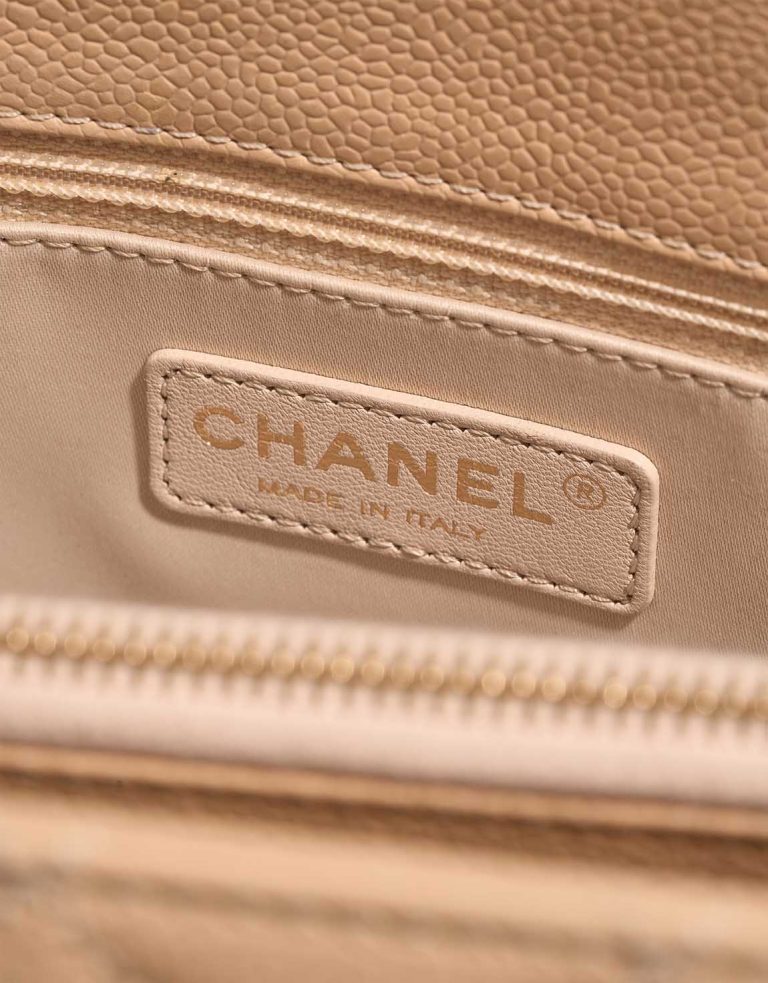 Chanel Grand Shopping Tote Caviar Beige Logo | Sell your designer bag