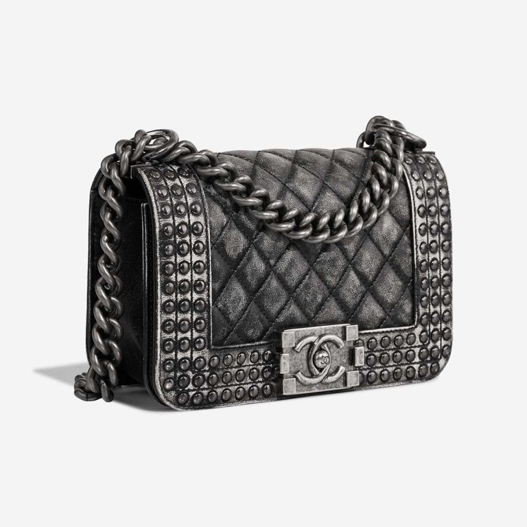 Chanel Boy Small Lamb / Studs Black | Sell your designer bag