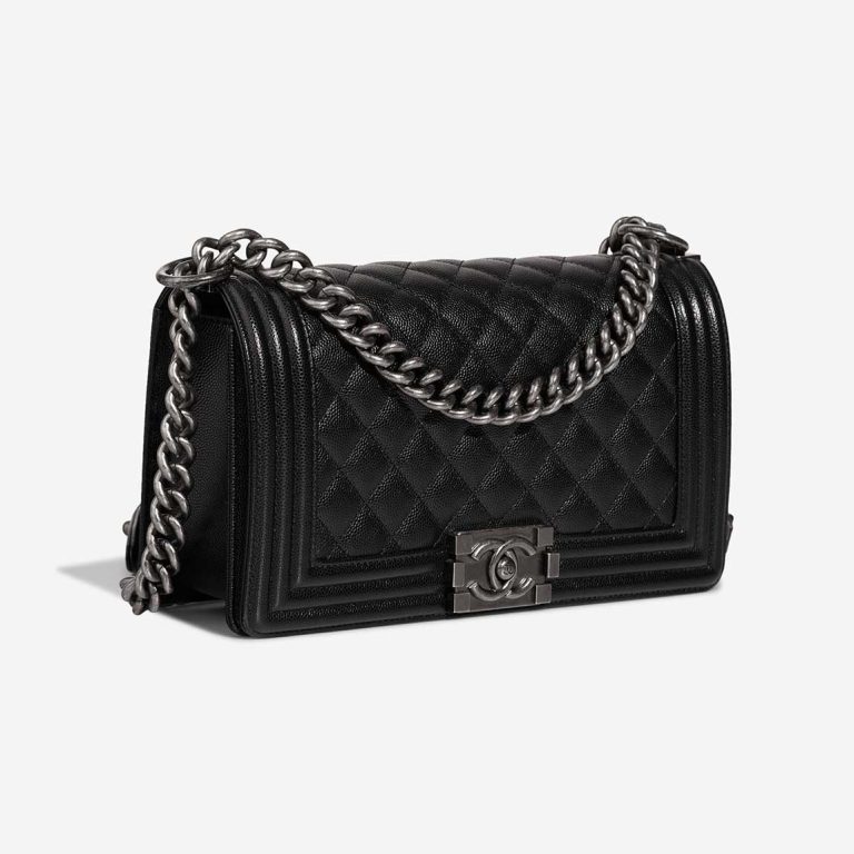 Chanel Boy Medium Caviar-Leder Schwarz | Verkaufen Sie Ihre Designer-Tasche