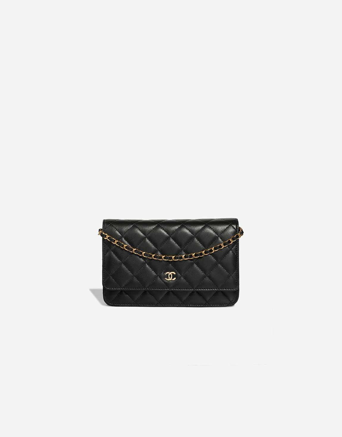 *収納力◎*【 CHANEL】 ヴァニティバッグ SO BLACK CHANEL Pre-Owned 2022 クラシック フラップ ショルダーバッグ S