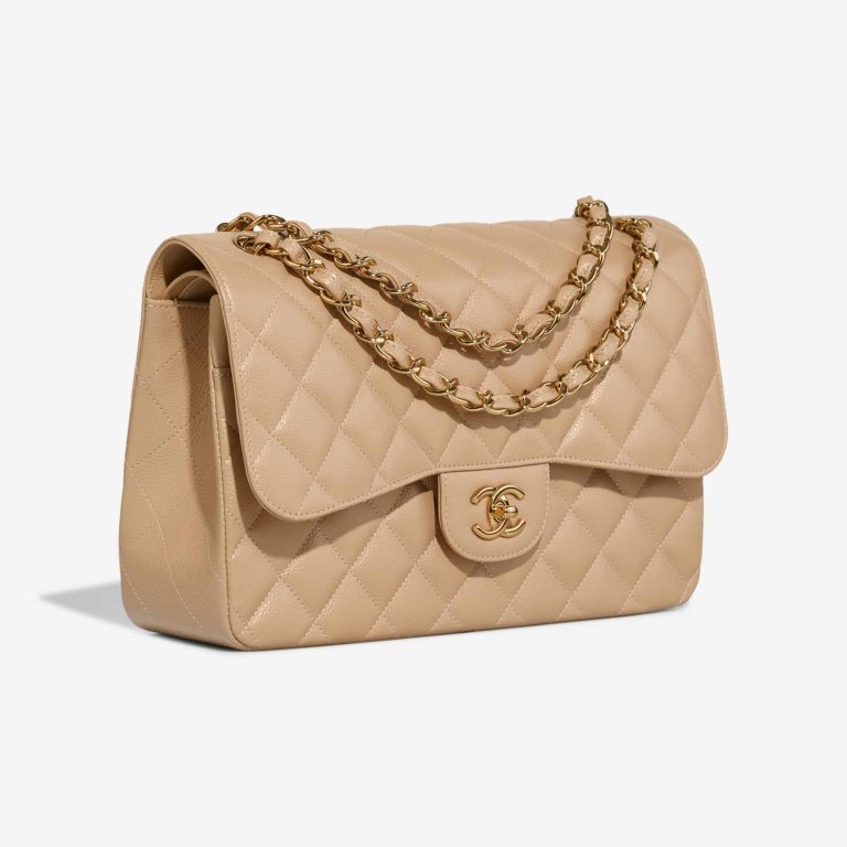 Chanel Timeless Jumbo Caviar Beige | Sell your designer bag