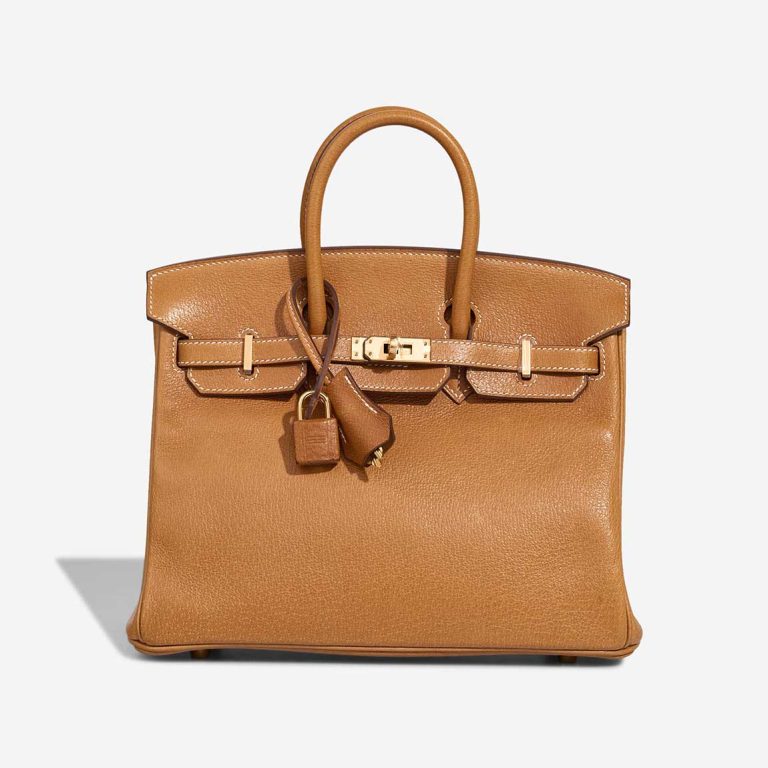 Hermès Birkin 25 Peau Porc Toffee Front | Sell your designer bag