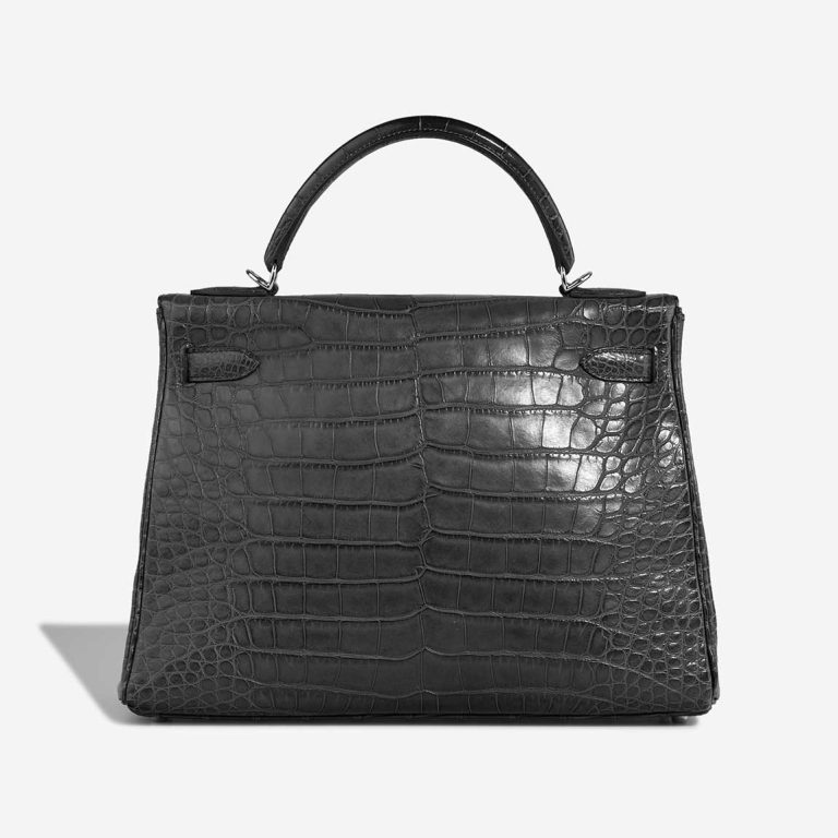 Hermès Kelly 32 Alligator Graphite | Vendre votre sac de créateur