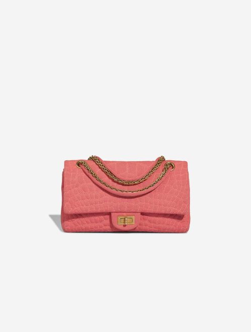 Chanel 2.55 Reissue 225 Canvas Rose Front | Sell your designer bag