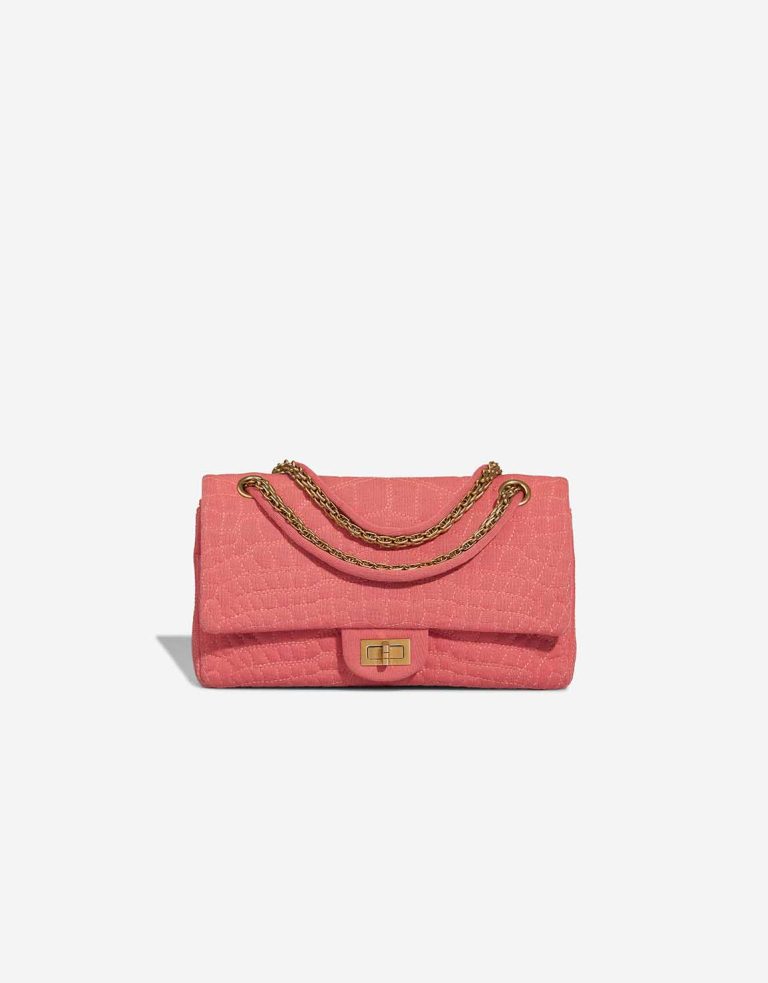 Chanel 2.55 Reissue 225 Canvas Rose Front | Sell your designer bag