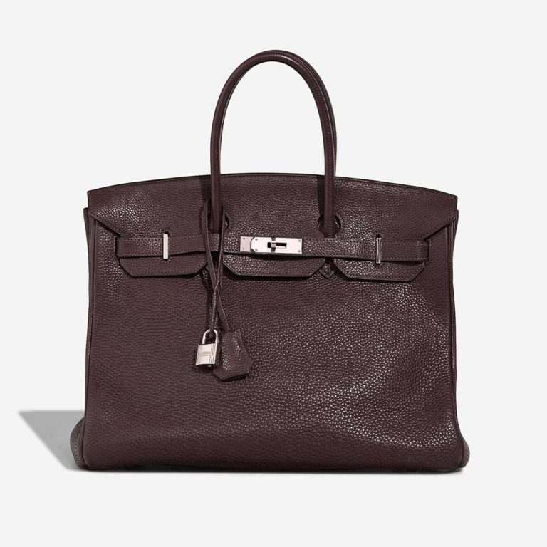 Hermès Birkin 35 Togo Café Front | Vendre votre sac de créateur