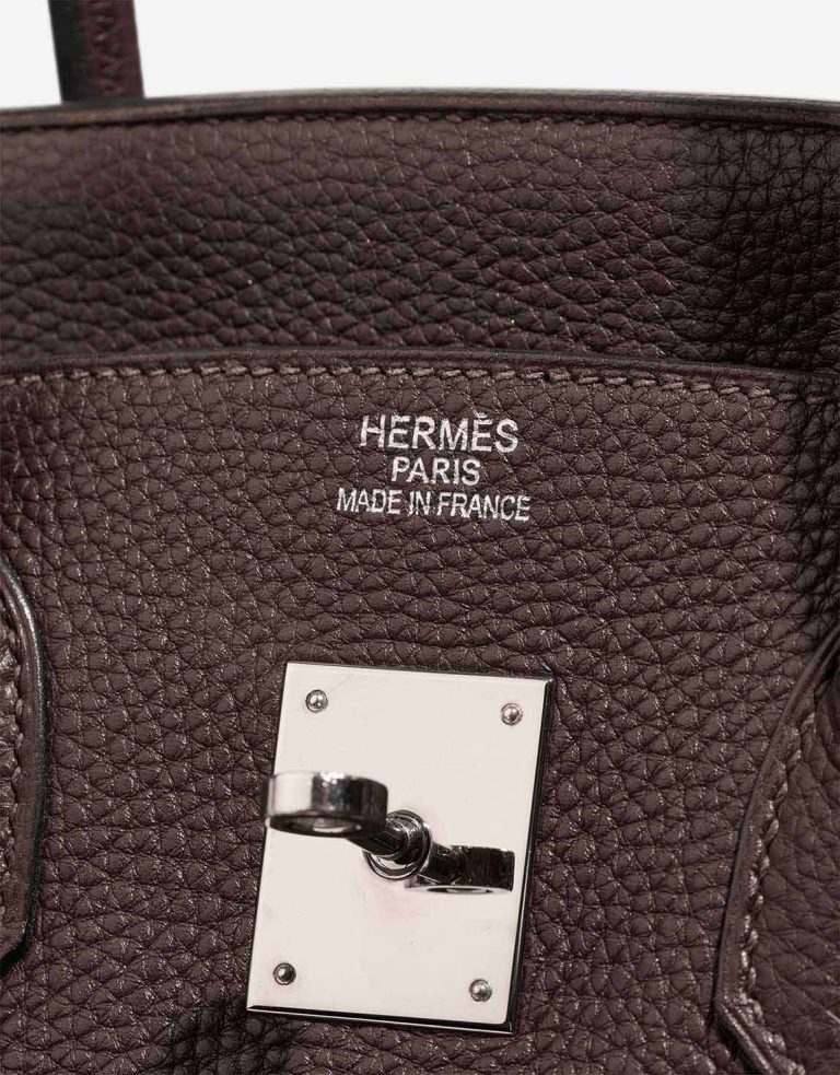 Hermès Birkin 35 Togo Café Logo | Vendre votre sac de créateur