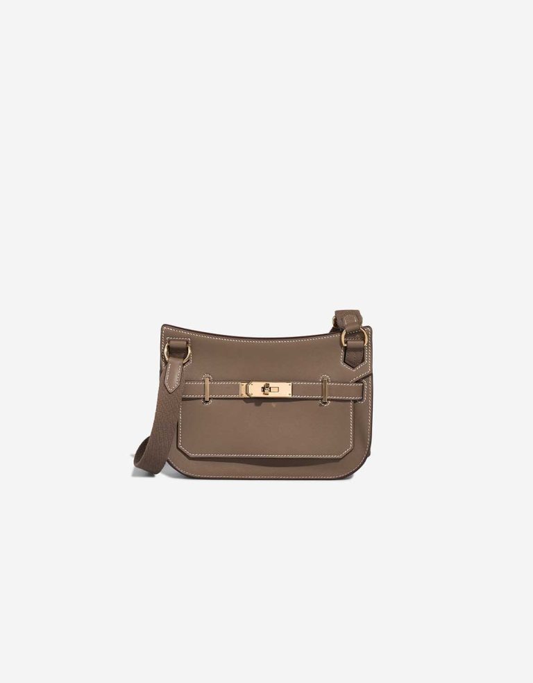 Hermès Jypsière Mini Swift Étoupe Front | Sell your designer bag