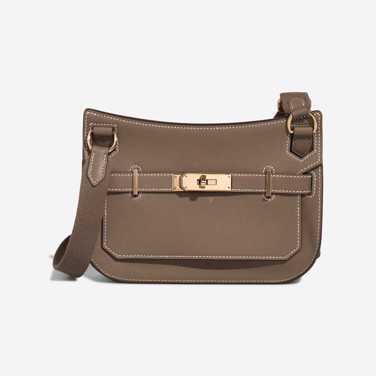 Hermès Jypsière Mini Swift Étoupe Front | Sell your designer bag