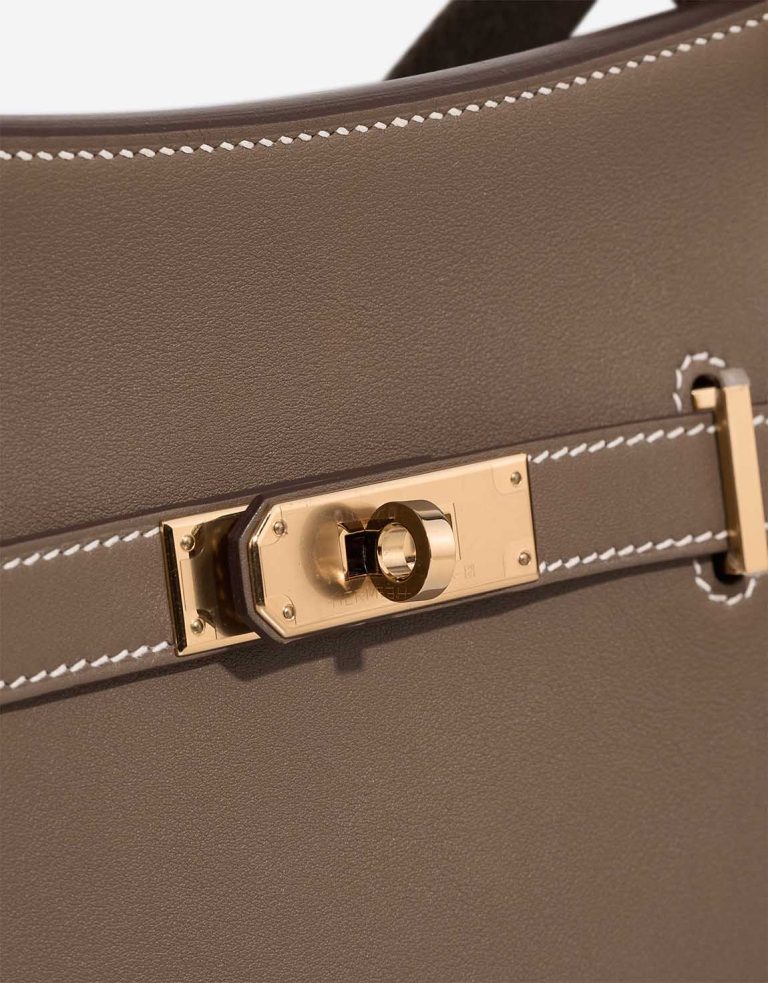 Hermès Jypsière Mini Swift Étoupe Closing System | Sell your designer bag