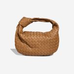 Bottega Veneta Jodie Teen Lamb Brown Front | Sell your designer bag