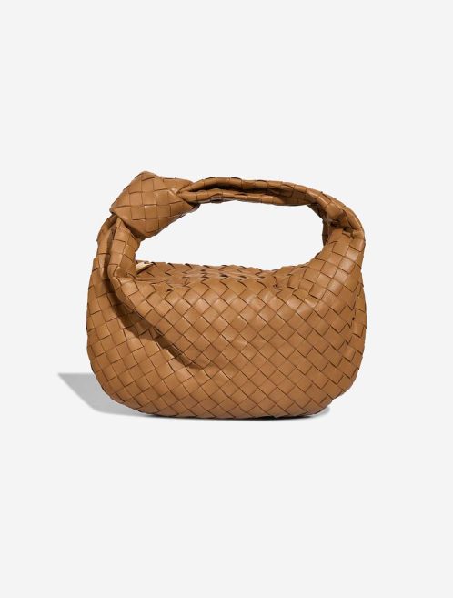 Bottega Veneta Jodie Teen Lamb Brown Front | Sell your designer bag