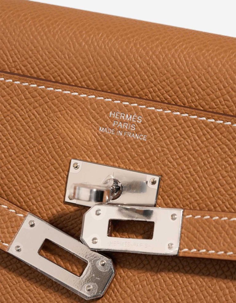 Hermès Kelly To Go Tressage Epsom Gold / Sésame Logo | Sell your designer bag