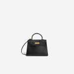 Hermès Kelly 15 Box Black Front | Sell your designer bag