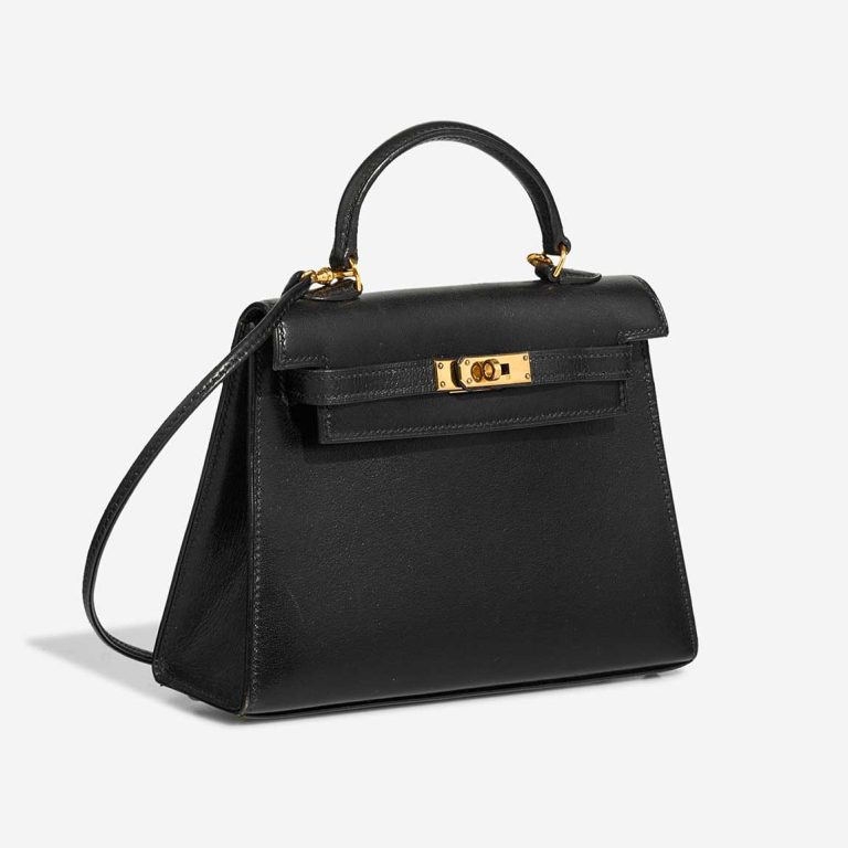 Hermès Kelly 15 Box Black | Vendre votre sac de créateur