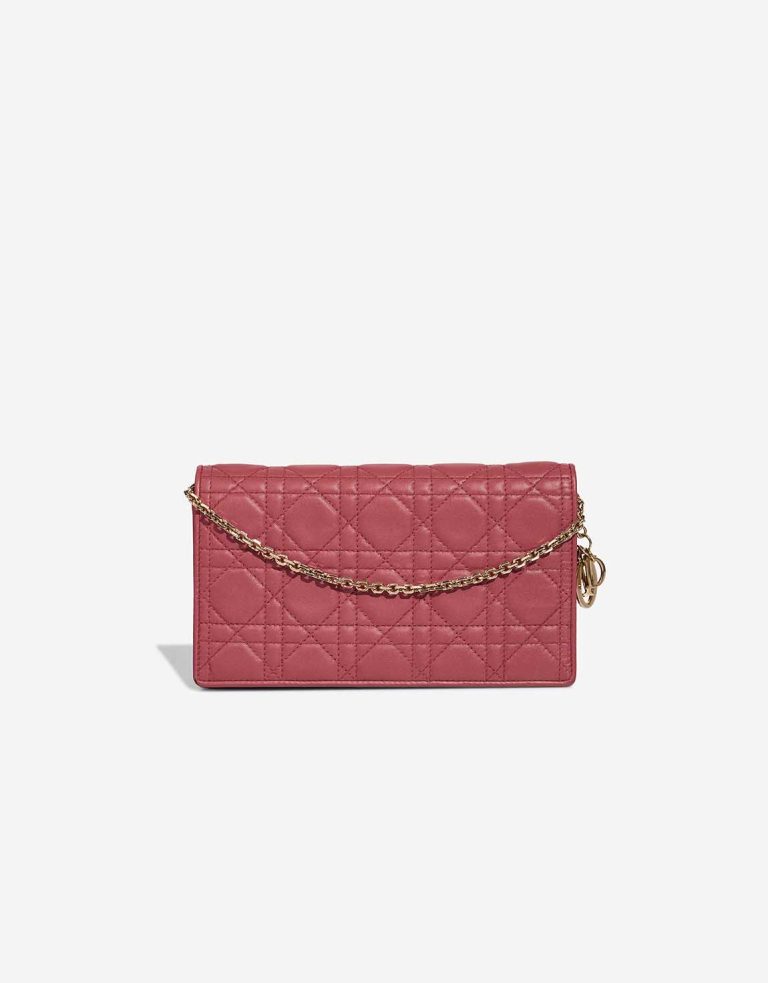 Dior Lady Pouch Lamb Red Front | Sell your designer bag