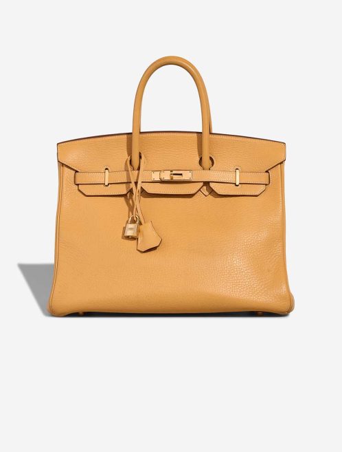 Hermès Birkin 35 Clémence Sable Naturel Front | Sell your designer bag