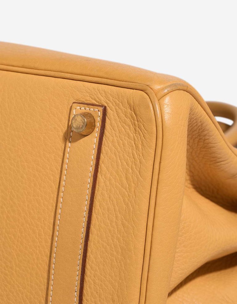 Hermès Birkin 35 Clémence Sable Naturel Gebrauchsspuren | Verkaufen Sie Ihre Designertasche