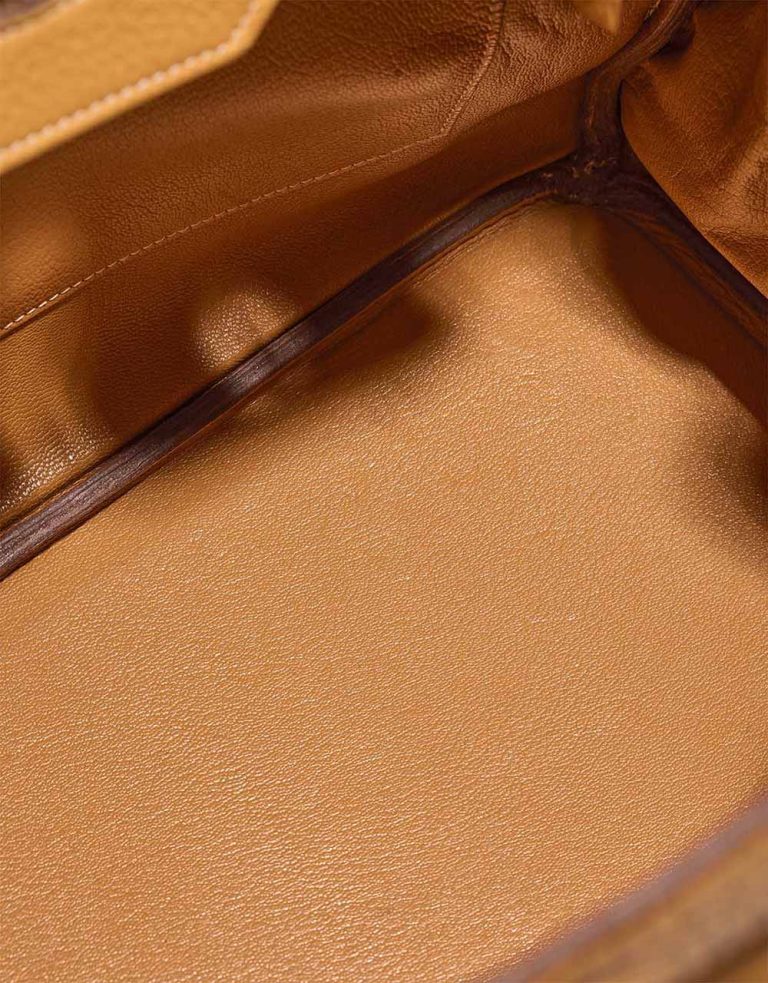 Hermès Birkin 35 Clémence Sable Naturel Gebrauchsspuren | Verkaufen Sie Ihre Designertasche