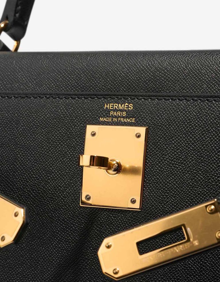 Hermès Kelly 28 Veau Madame Black Logo | Vendre votre sac de créateur