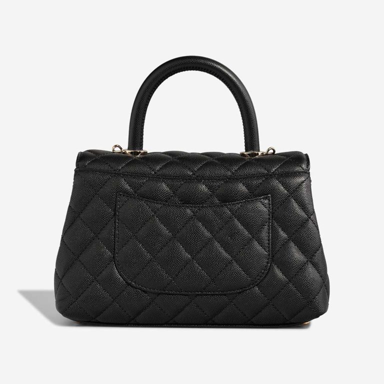 Chanel Timeless Handle Small Caviar-Leder Schwarz | Verkaufen Sie Ihre Designer-Tasche