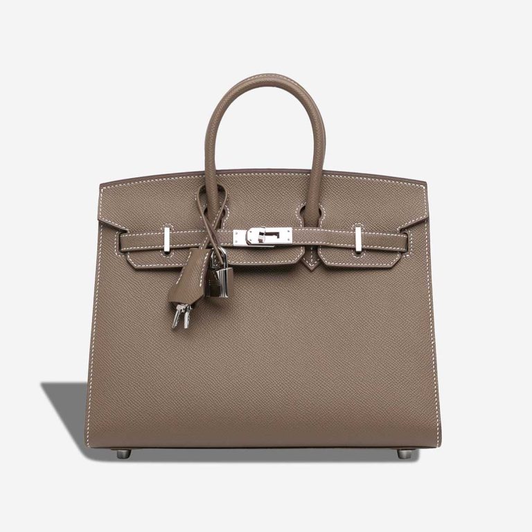 Hermès Birkin 25 Epsom Étoupe Front | Sell your designer bag