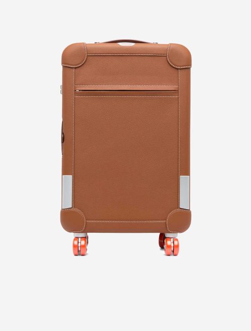 Hermès R.M.S Cabin Suitcase Taurillon Regate Gold Front | Sell your designer bag