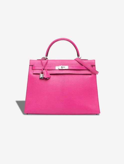 Hermès Kelly 32 Chèvre Mysore Fuchsia Front | Sell your designer bag