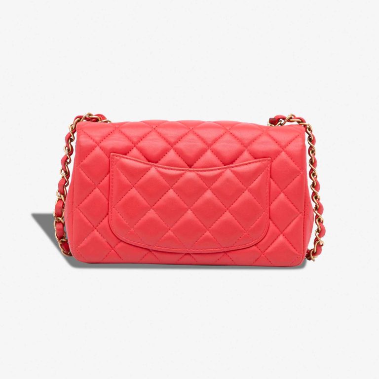 Chanel Timeless Mini Rectangulaire Agneau Rouge | Vendez votre sac de créateur